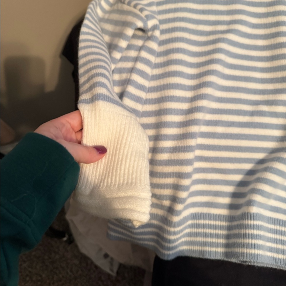 Pink Lily Stripped Sweater - Picture 3 of 3